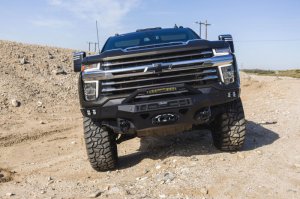 Chevrolet Silverado 3500 Front Bumper - DV8 Offroad - Spec Series - Micro-Texture Black - `20-`23